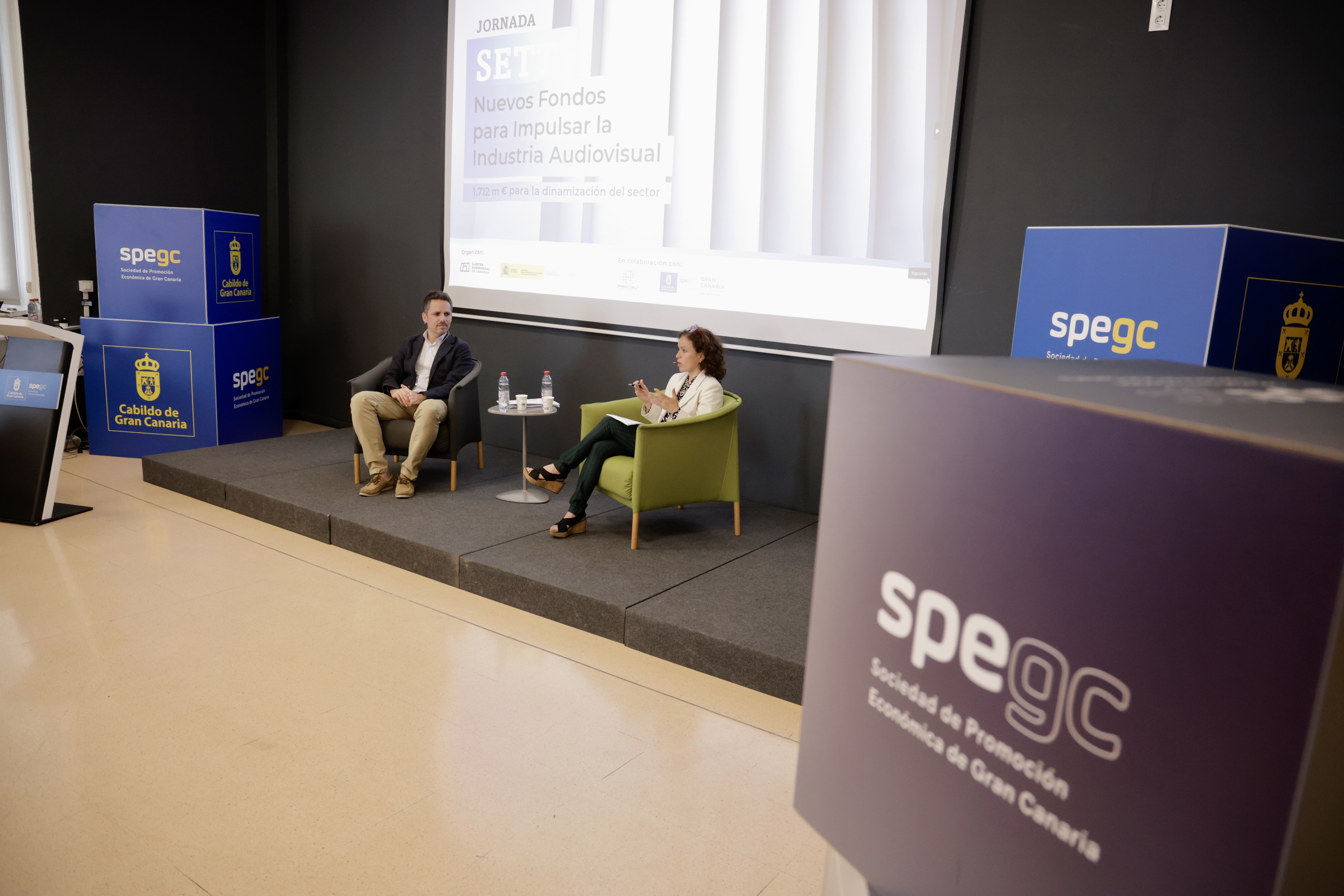 Islas Canarias: «Jornadas financiación. SETT: nuevos fondos para la industria audiovisual»